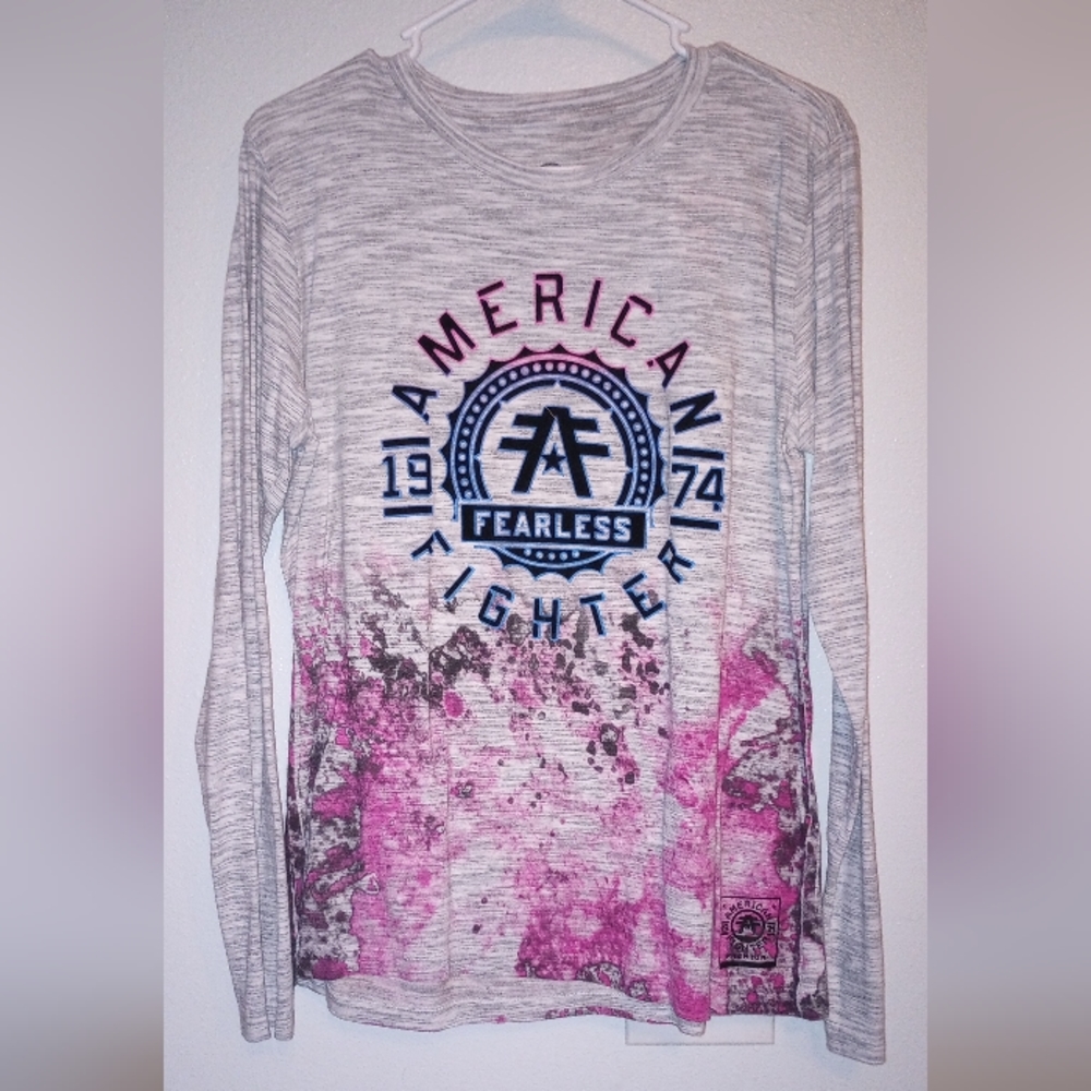 American Fighter Long Sleeve Tee sz XL